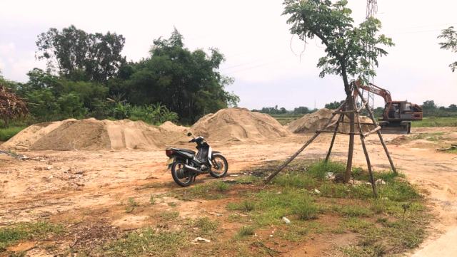Xã Hòa Châu (Hòa Vang, Đà Nẵng): Bãi tập kết, kinh doanh cát chưa đủ điều kiện vẫn hoạt động