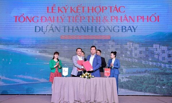 Tập đoàn Nam Group và DKRA Vietnam đồng hành và hợp tác đưa Thanh Long Bay ra mắt thị trường.
