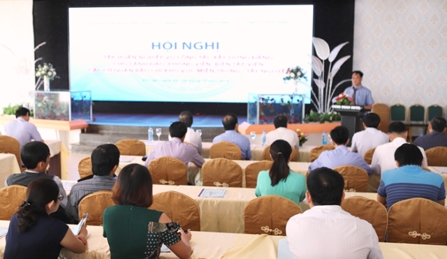 Phú Yên:Tập huấn công tác xây dựng đảng cho các cơ quan báo chí khu vực miền Trung - Tây Nguyên