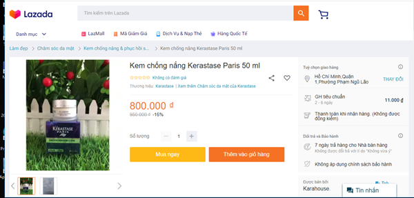 Sản phẩm KÉRASTASE giả tràn ngập các cửa hàng online
