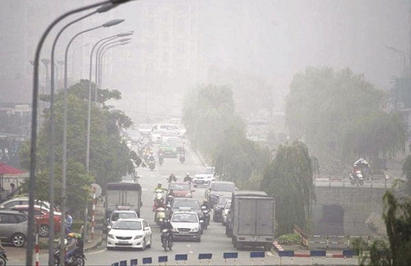 Tình trạng ô nhiễm không khí nghiêm trọng diễn ra tại thành phố Hà Nội trong thời gian vừa qua