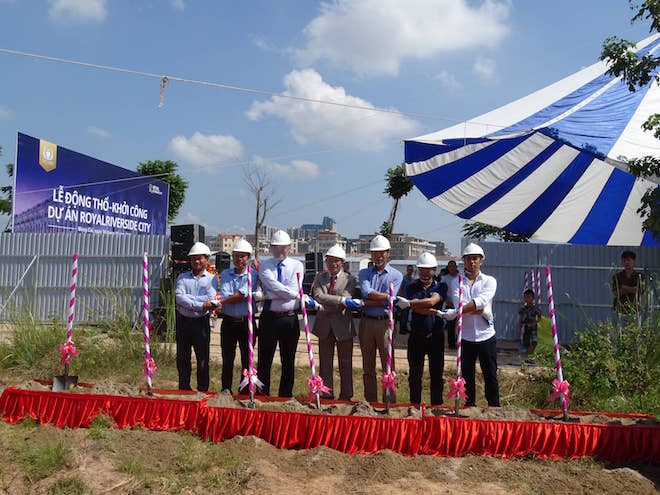 Lễ động thổ - khởi công dự án khu đô thị mới Royal Riverside City tại Quảng Ninh