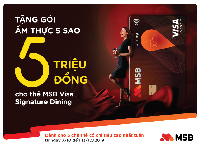 Visa Signature Dining: Đồng hành cùng doanh nhân, nhà quản lý