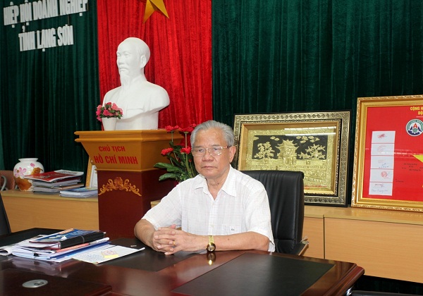 Chủ tịch Hiệp hội DN tỉnh Lạng Sơn, Đoàn Bá Nhiên