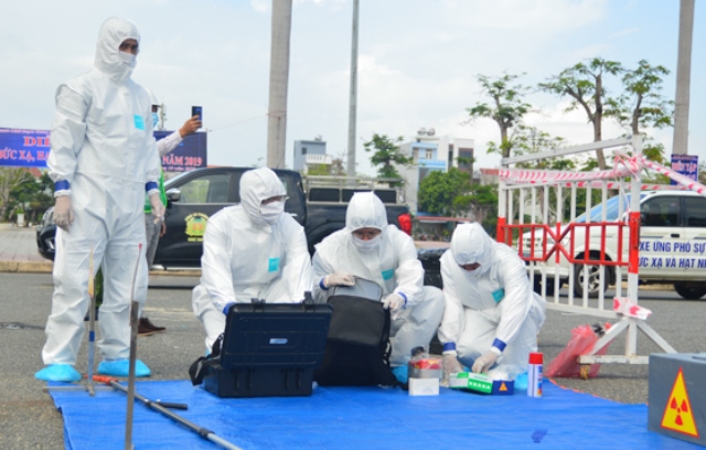 Đà Nẵng: Diễn tập ứng phó sự cố bức xạ, hạt nhân cấp thành phố