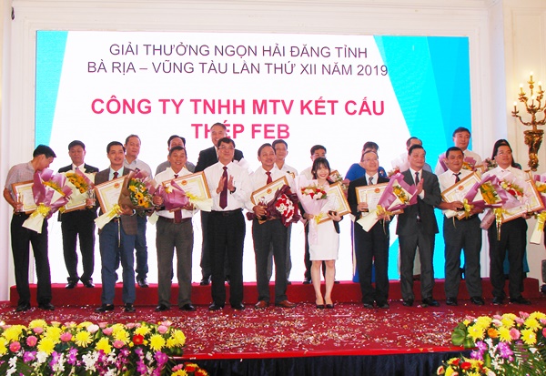 BR-VT: Trao giải thưởng “Ngọn Hải đăng” cho 19 doanh nghiệp