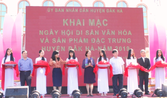 Kon Tum: Khai mạc Ngày hội di sản văn hóa và Sản phẩm đặc trưng huyện Đăk Hà