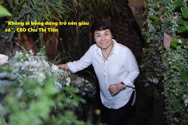 CEO Chu Thị Tiến quan niệm 