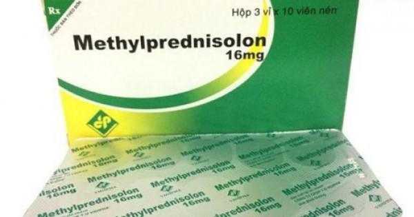 Thu hồi thuốc viên nén Methylprednisolon kém chất lượng