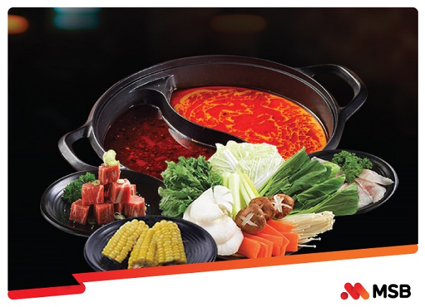 MSB hoàn đến 500 nghìn khi thưởng thức ẩm thực châu Á dịp 20/10