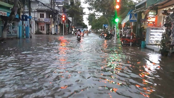 Cần Thơ: Triều cường sẽ dâng cao trong 3 ngày tới