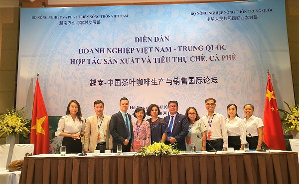 Macca Nutrition tham dự diễn đàn “Doanh nghiệp Việt Nam – Trung Quốc hợp tác sản xuất và tiêu thụ chè, cà phê”