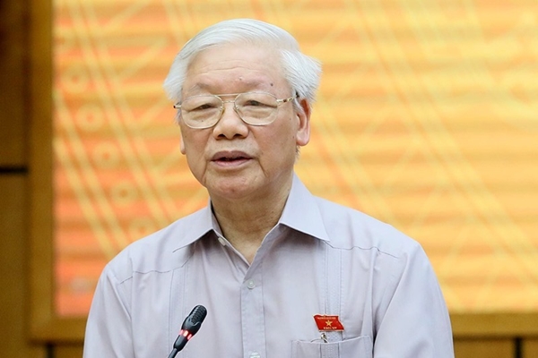 Tổng bí thư, Chủ tịch nước Nguyễn Phú Trọng (Ảnh: Ngọc Thắng)