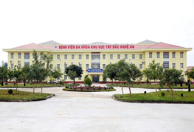 Bệnh viện Đa khoa Tây Bắc Nghệ An – nơi xảy ra sư việc đau lòng