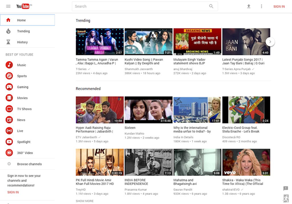 YouTube là trang chia sẻ video lớn nhất thế giới