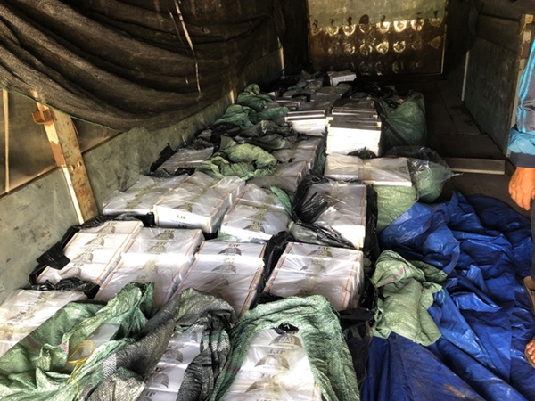Thừa Thiên Huế: Thu giữ gần 25.000 bao thuốc lá nhập lậu