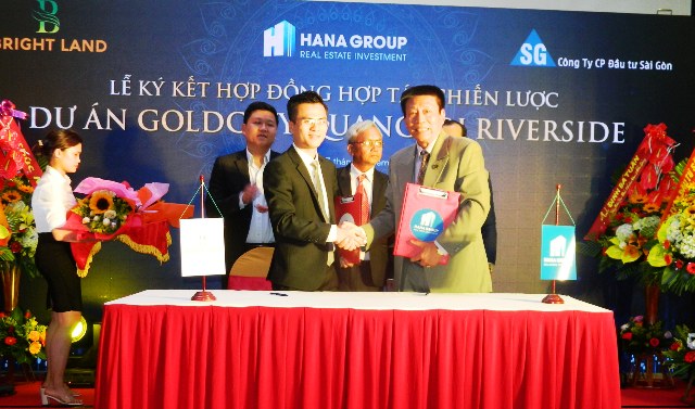 Công ty CP Đầu tư Địa ốc Hana ký kết với Công ty phân phối