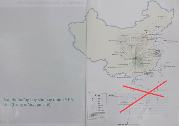 Saigontourist bị phạt 50 triệu đồng vì sử dụng ấn phẩm có 'đường lưỡi bò'