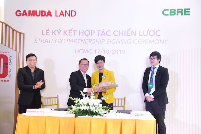 Gamuda Land (HCMC) và CBRE (Việt Nam) cùng ký kết thỏa thuận hợp tác chiến lược