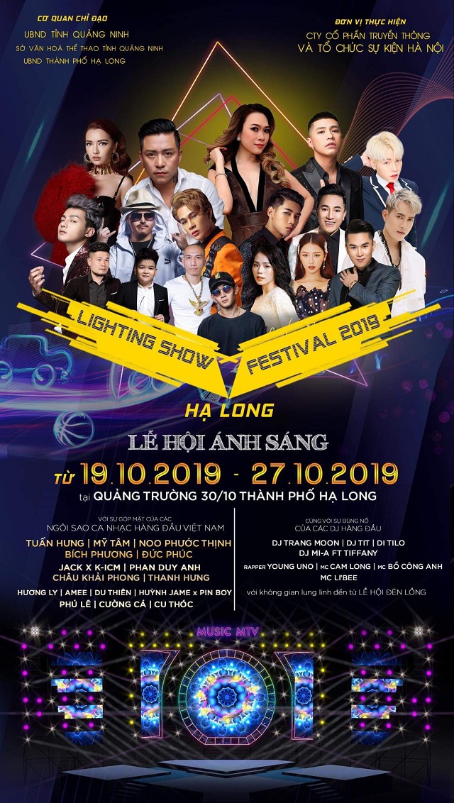 Quảng Ninh: Sắp diễn ra lễ hội ánh sáng Hạ Long 2019