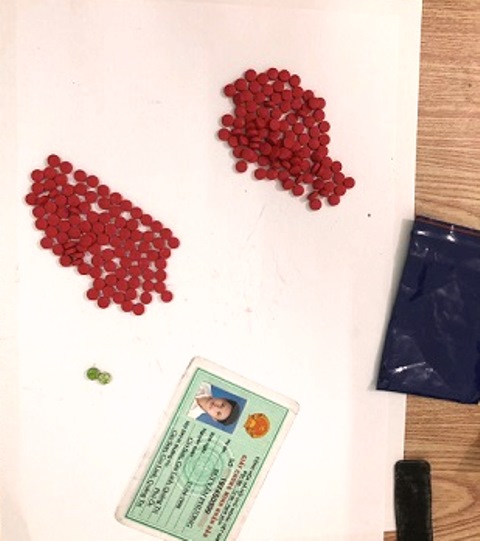 Ttang vật bị thu giữ