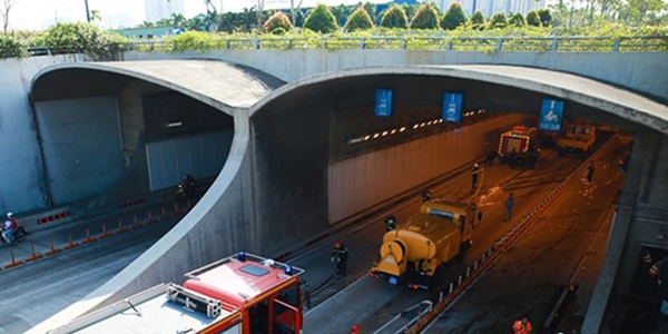Cấm phương tiện lưu thông qua hầm sông Sài Gòn vào các ngày 26 và 27/10