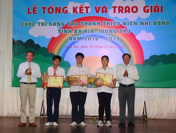 BR-VT: 2 sản phẩm đoạt giải cuộc thi sáng tạo thanh thiếu niên nhi đồng toàn quốc 2019