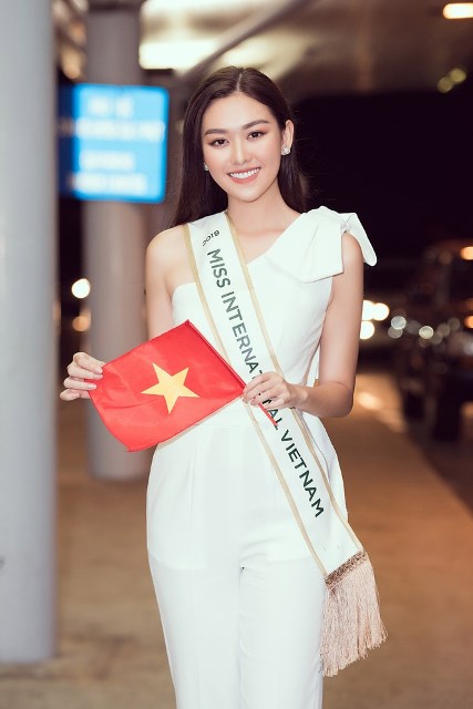Miss International 2019: Á hậu Tường San chính thức lên chuyến bay tới Nhật Bản