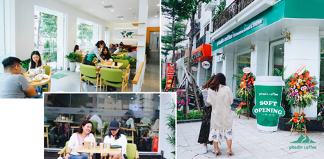 Cơ sở 02 Phadin Coffee Nguyễn Tuân được khai trương vào ngày 15/10 vừa qua