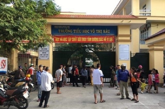 Gần 20 học sinh trường Tiểu học Võ Thị Sáu nghi ngộ độc sau bữa ăn trưa