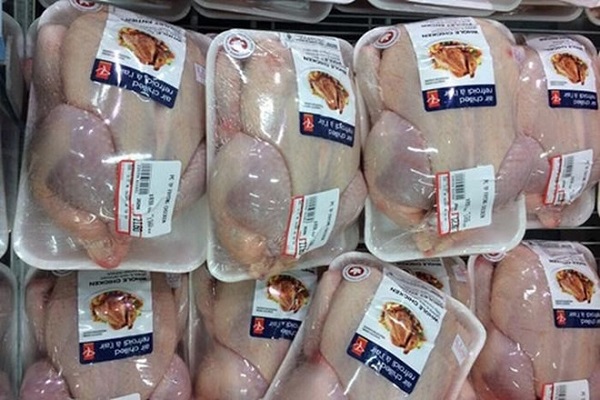 Dự kiến năm nay sẽ nhập tổng cộng khoảng 150 nghìn tấn thịt gà các loại