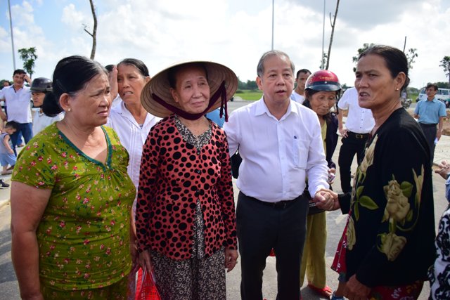 Chủ tịch Phan Ngọc Thọ lắng nghe nguyện vọng của người dân