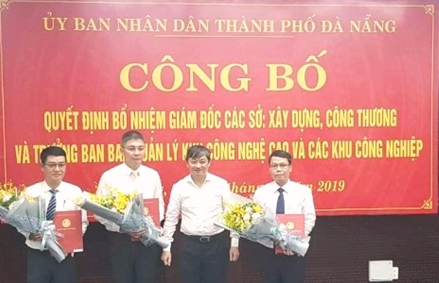 Đà Nẵng: Sở Xây dựng và Sở Công thương có tân giám đốc