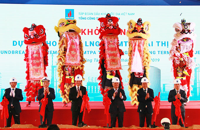 Bà Rịa-Vũng Tàu khởi công xây dựng kho chứa 1 triệu tấn LNG Thị Vải