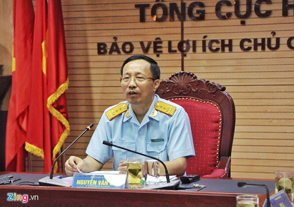 Ông Nguyễn Văn Cẩn, Tổng cục trưởng Tổng cục Hải quan. Ảnh: Văn Hưng