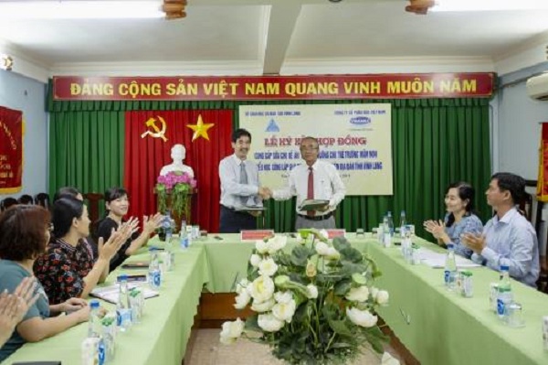 Vĩnh Long triển khai chương trình ‘Sữa học đường’