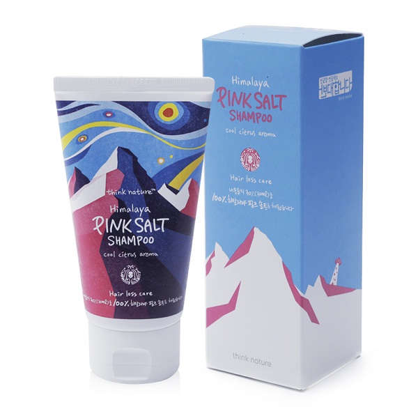 Sản phẩm Think Nature Hair Loss Care Himalaya Pink Salt Shampoo Cool Citrus Aroma