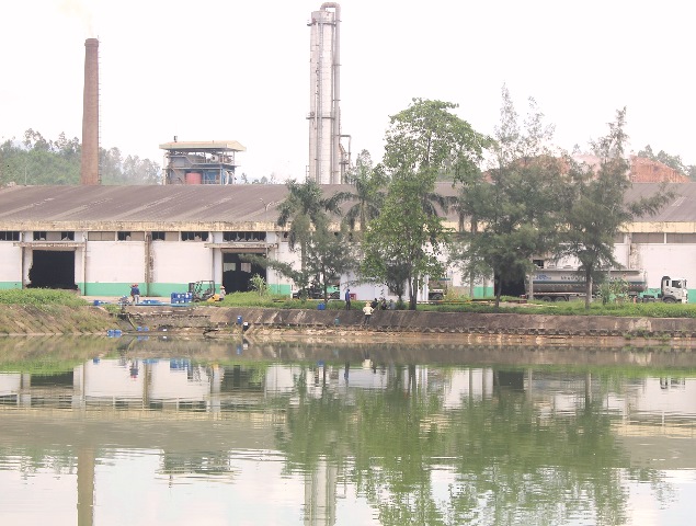 Khu vực xả nước