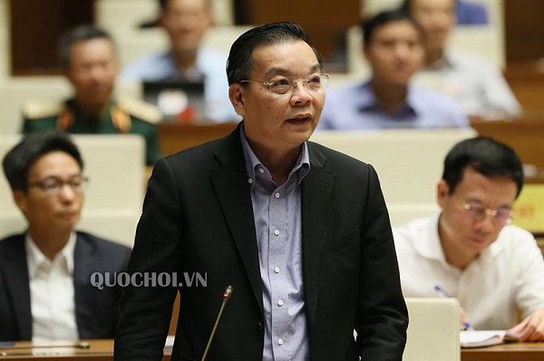 Bộ trưởng Chu Ngọc Anh phát biểu giải trình