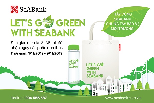 SeABank luôn chú trọng đến việc thực hiện các hoạt động an sinh xã hội kết hợp với bảo vệ môi trường, phát triển bền vững