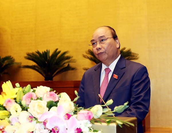 Thủ tướng Chính phủ Nguyễn Xuân Phúc (Ảnh: Trọng Đạt/TTXVN)
