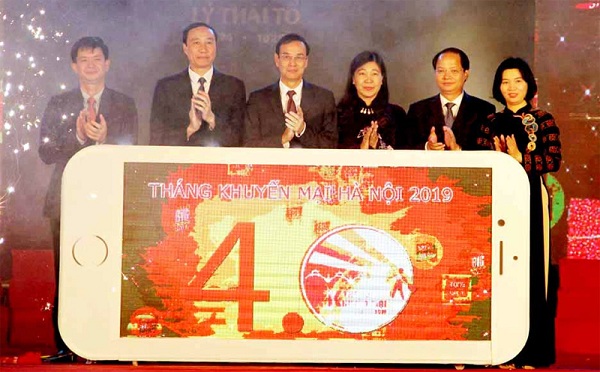 Hà Nội chính thức khởi động Tháng khuyến mại 2019