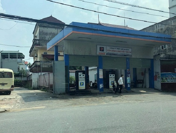 Cửa hàng xăng dầu số 57 Vân Trì xã Vân Nội (Đông Anh, Hà Nội).