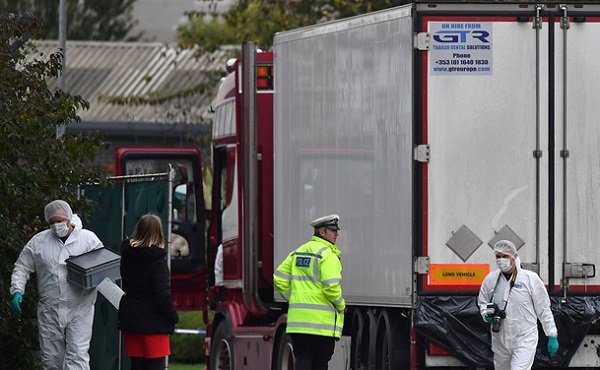 Vụ 39 thi thể trong container: Đại diện Việt Nam sang Anh xác minh danh tính nạn nhân