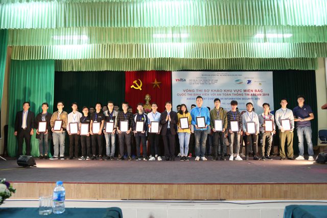 10 đội Việt Nam lọt qua sơ khảo, tiến vào chung khảo “Sinh viên với An toàn thông tin ASEAN 2019” cùng các đội trong khu vực ASEAN.