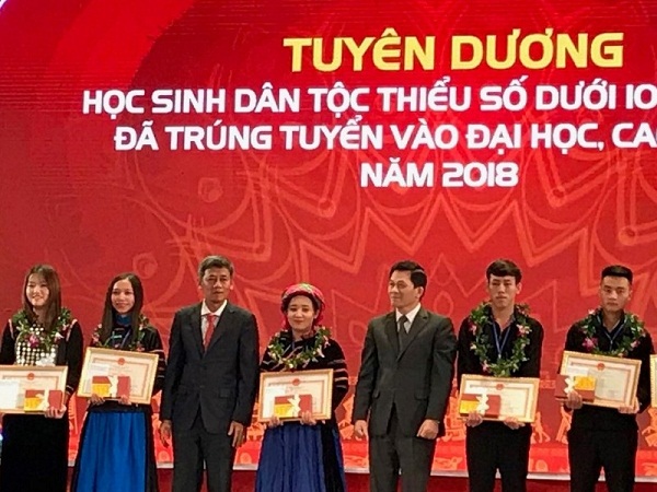 Vinh danh 120 học sinh, sinh viên, thanh niên dân tộc thiểu số tiêu biểu năm 2019