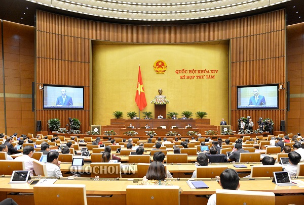 Quốc hội tiến hành chất vấn đối với Thủ tướng Chính phủ Nguyễn Xuân Phúc