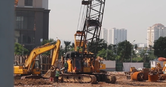 Hà Nội: Dự án The Lotus Center thi công không phép, rao bán rầm rộ