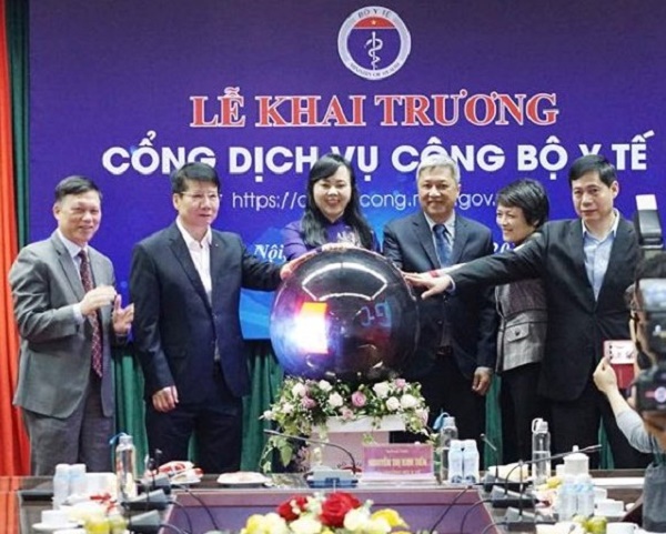 Khai trương Cổng dịch vụ công Bộ Y tế