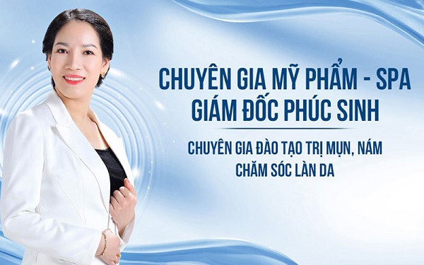 Chuyên gia mỹ phẩm - CEO Công ty TNHH Đông y Phúc Sinh Đinh Thị Ánh Tuyết